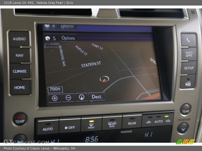 Nebula Gray Pearl / Ecru 2018 Lexus GX 460