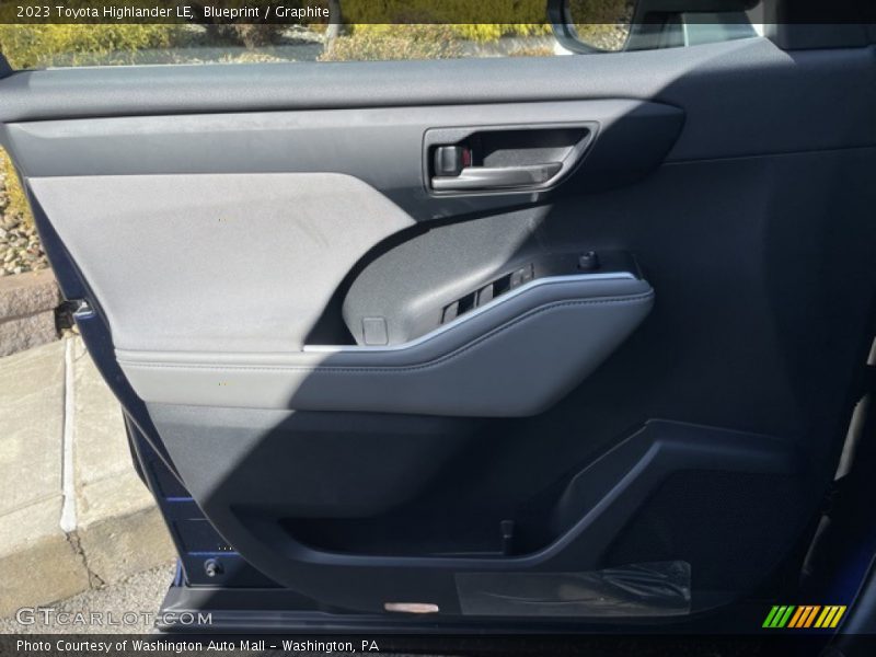 Blueprint / Graphite 2023 Toyota Highlander LE
