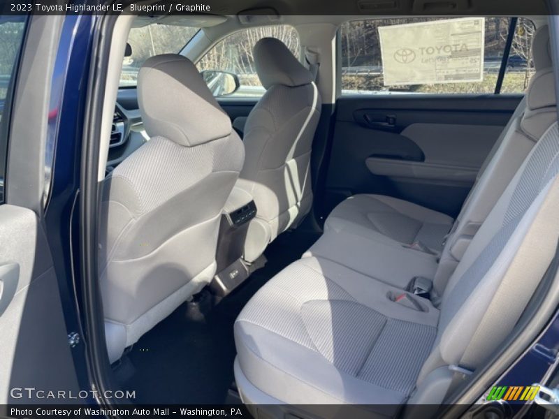 Blueprint / Graphite 2023 Toyota Highlander LE
