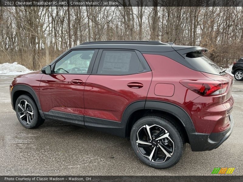  2023 TrailBlazer RS AWD Crimson Metallic