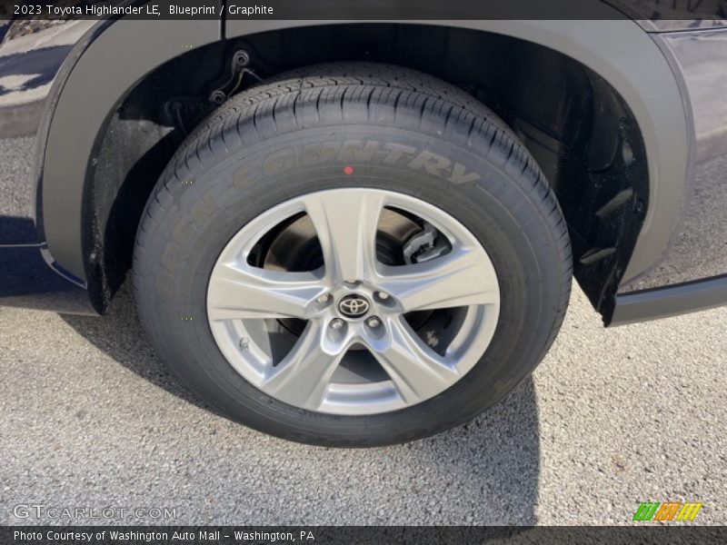  2023 Highlander LE Wheel