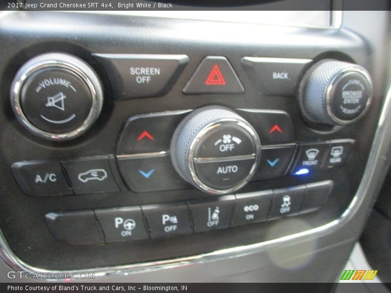 Bright White / Black 2017 Jeep Grand Cherokee SRT 4x4