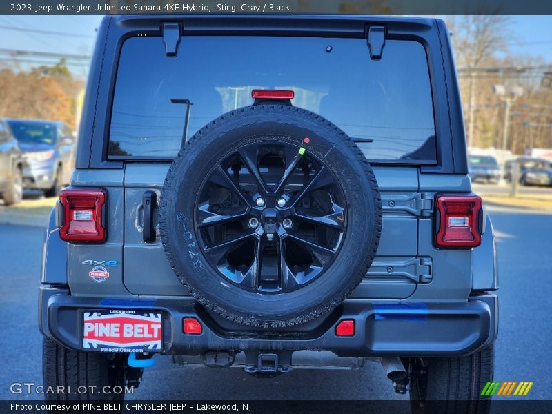 Sting-Gray / Black 2023 Jeep Wrangler Unlimited Sahara 4XE Hybrid