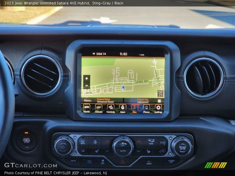 Sting-Gray / Black 2023 Jeep Wrangler Unlimited Sahara 4XE Hybrid