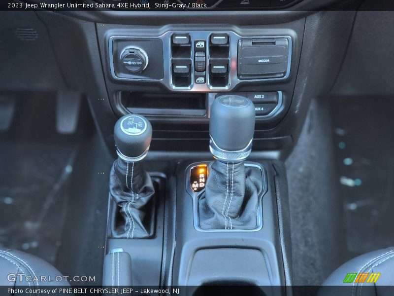 Sting-Gray / Black 2023 Jeep Wrangler Unlimited Sahara 4XE Hybrid