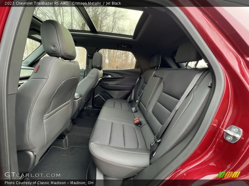 Rear Seat of 2023 TrailBlazer RS AWD