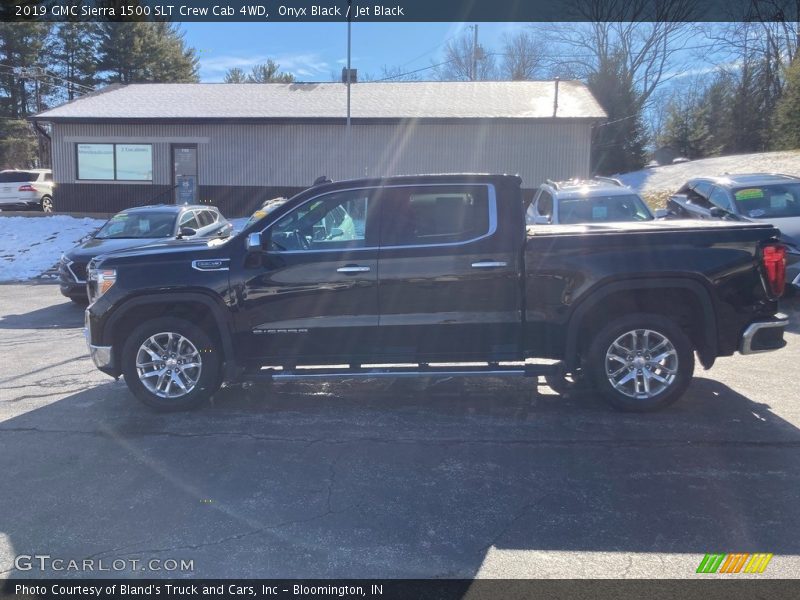 Onyx Black / Jet Black 2019 GMC Sierra 1500 SLT Crew Cab 4WD