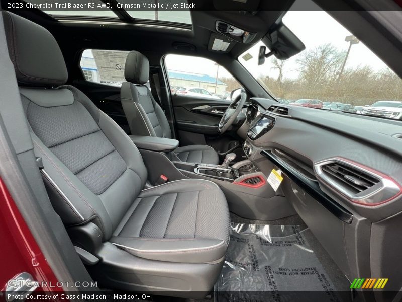  2023 TrailBlazer RS AWD Jet Black Interior