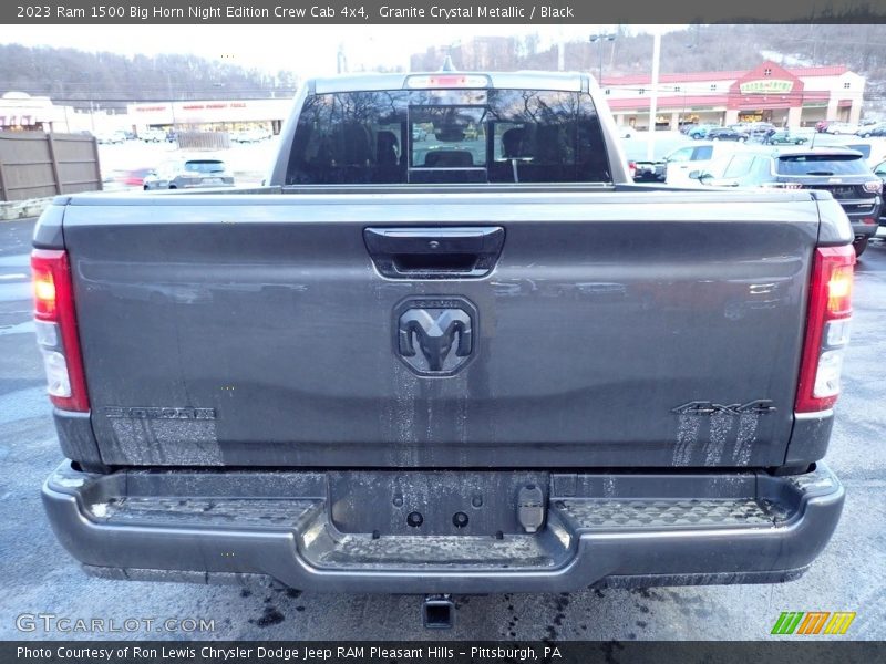 Granite Crystal Metallic / Black 2023 Ram 1500 Big Horn Night Edition Crew Cab 4x4