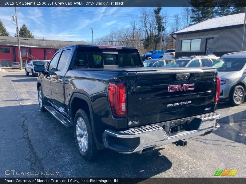 Onyx Black / Jet Black 2019 GMC Sierra 1500 SLT Crew Cab 4WD