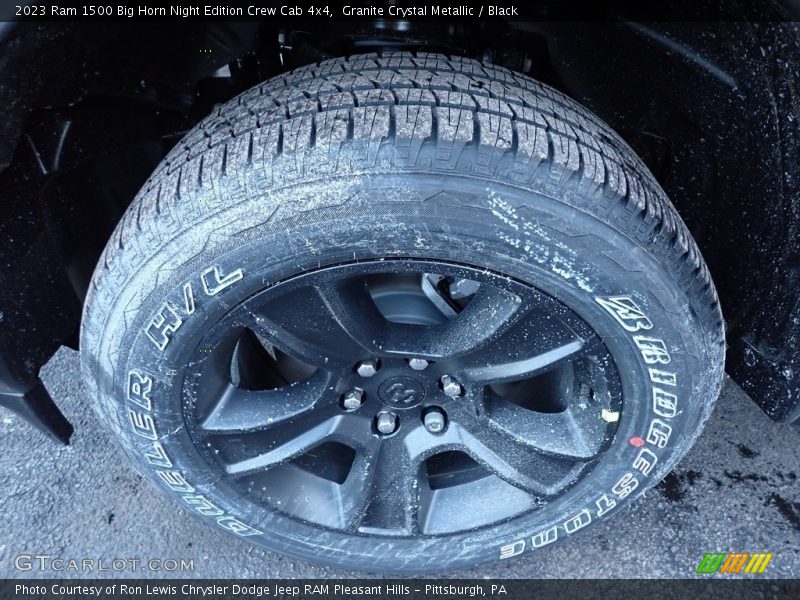  2023 1500 Big Horn Night Edition Crew Cab 4x4 Wheel