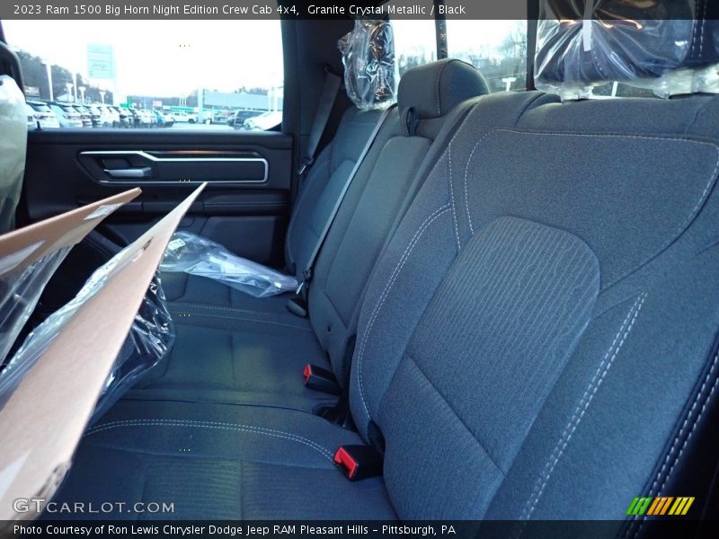 Granite Crystal Metallic / Black 2023 Ram 1500 Big Horn Night Edition Crew Cab 4x4