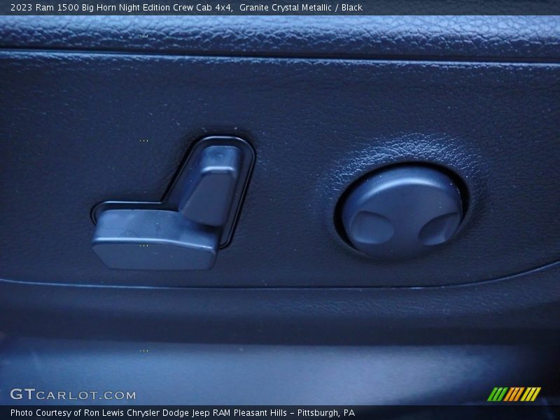 Granite Crystal Metallic / Black 2023 Ram 1500 Big Horn Night Edition Crew Cab 4x4