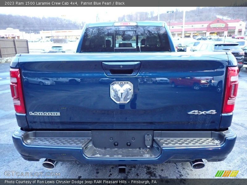 Patriot Blue Pearl / Black 2023 Ram 1500 Laramie Crew Cab 4x4