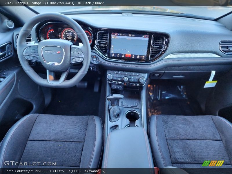Dashboard of 2023 Durango R/T Blacktop AWD