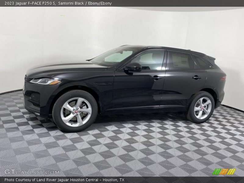 Santorini Black / Ebony/Ebony 2023 Jaguar F-PACE P250 S