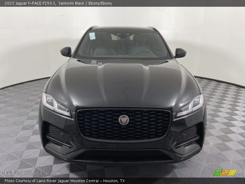 Santorini Black / Ebony/Ebony 2023 Jaguar F-PACE P250 S