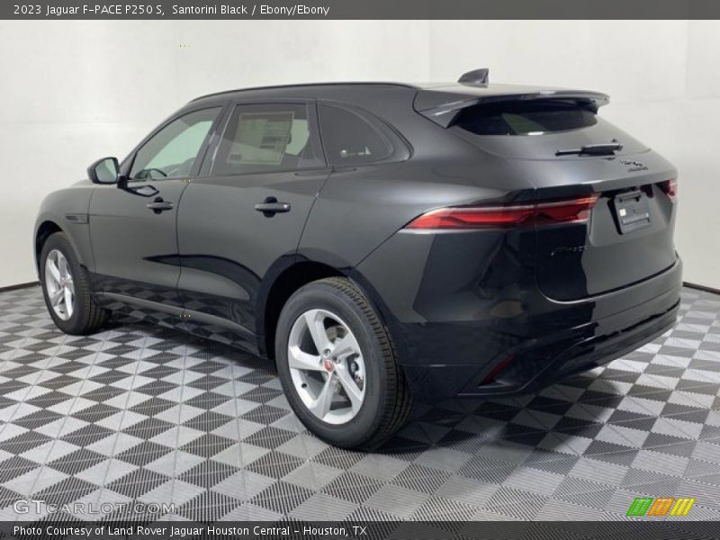 Santorini Black / Ebony/Ebony 2023 Jaguar F-PACE P250 S
