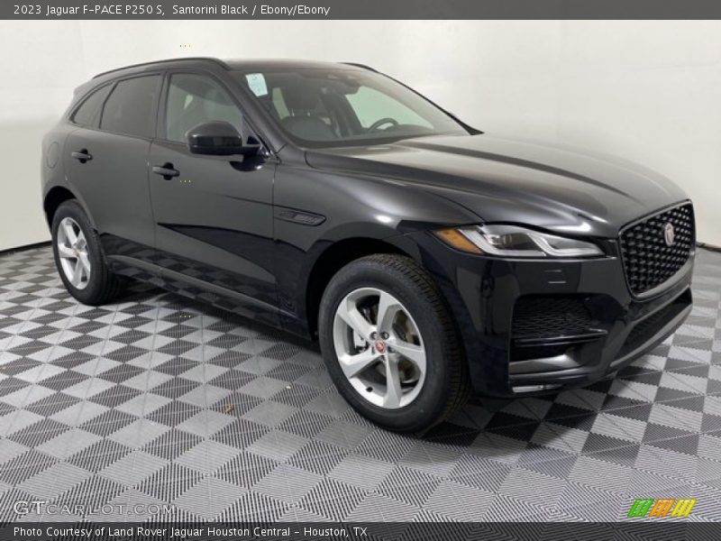 Santorini Black / Ebony/Ebony 2023 Jaguar F-PACE P250 S