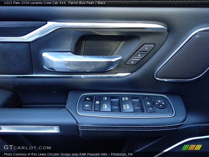 Door Panel of 2023 1500 Laramie Crew Cab 4x4