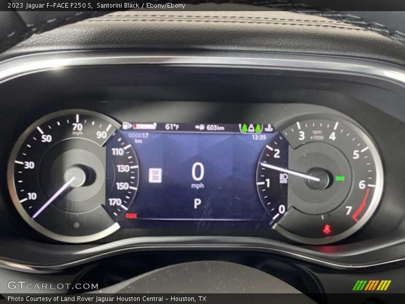 Santorini Black / Ebony/Ebony 2023 Jaguar F-PACE P250 S