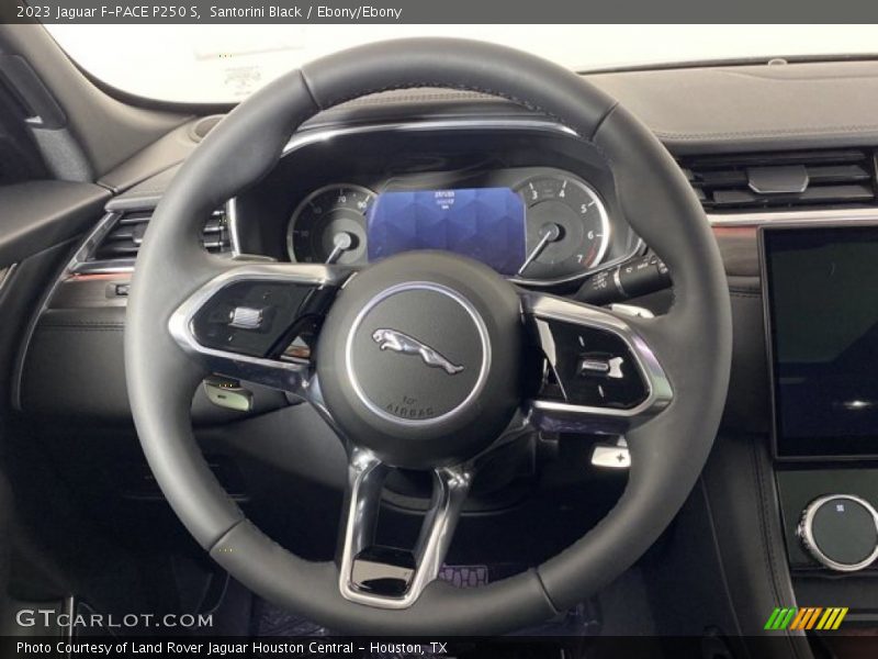 Santorini Black / Ebony/Ebony 2023 Jaguar F-PACE P250 S