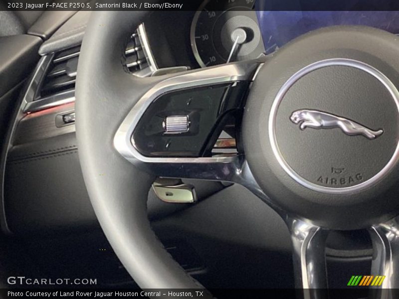 Santorini Black / Ebony/Ebony 2023 Jaguar F-PACE P250 S