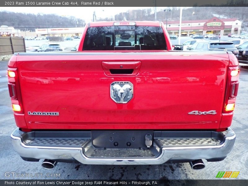 Flame Red / Black 2023 Ram 1500 Laramie Crew Cab 4x4