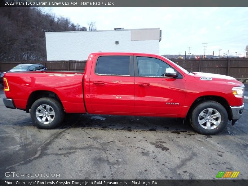 Flame Red / Black 2023 Ram 1500 Laramie Crew Cab 4x4