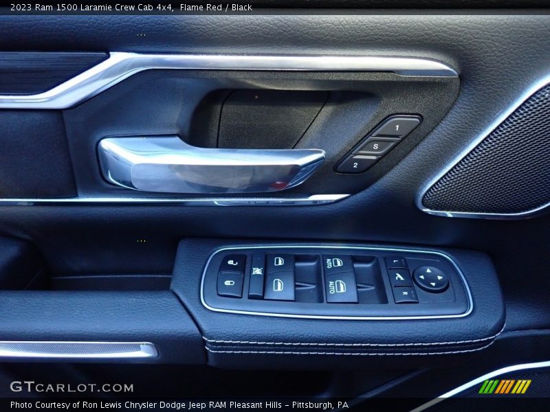Flame Red / Black 2023 Ram 1500 Laramie Crew Cab 4x4