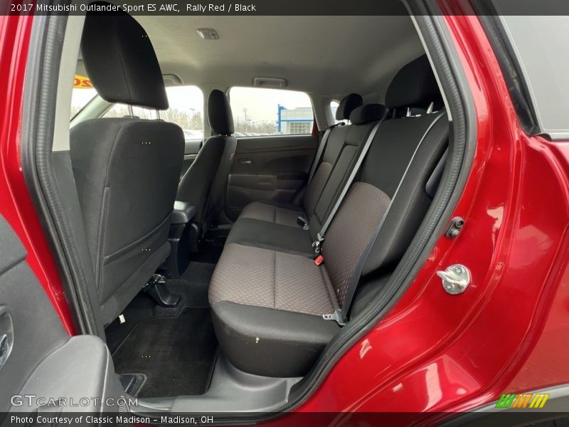 Rear Seat of 2017 Outlander Sport ES AWC