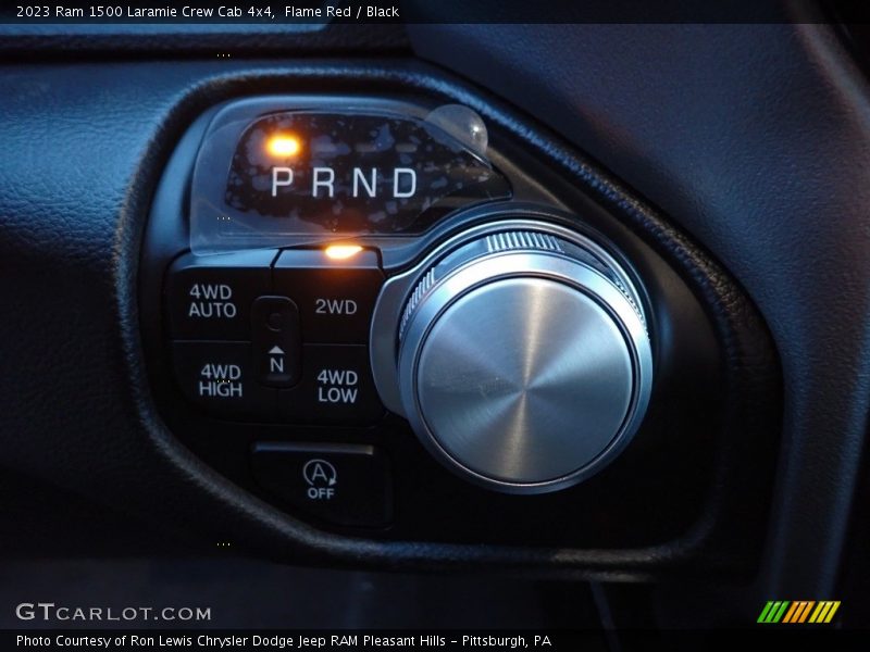 Flame Red / Black 2023 Ram 1500 Laramie Crew Cab 4x4