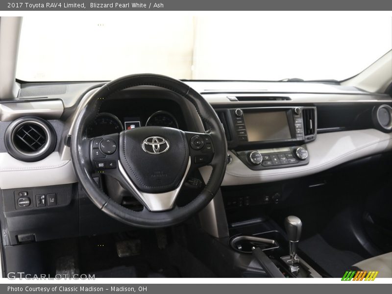 Dashboard of 2017 RAV4 Limited