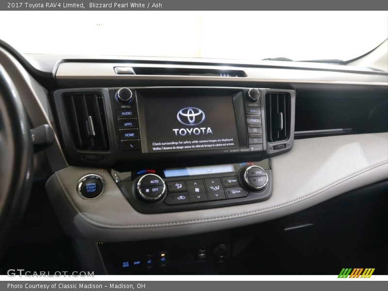 Controls of 2017 RAV4 Limited