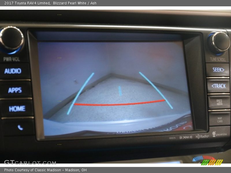 Blizzard Pearl White / Ash 2017 Toyota RAV4 Limited