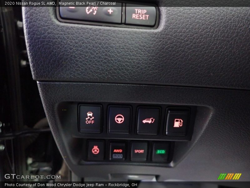 Magnetic Black Pearl / Charcoal 2020 Nissan Rogue SL AWD