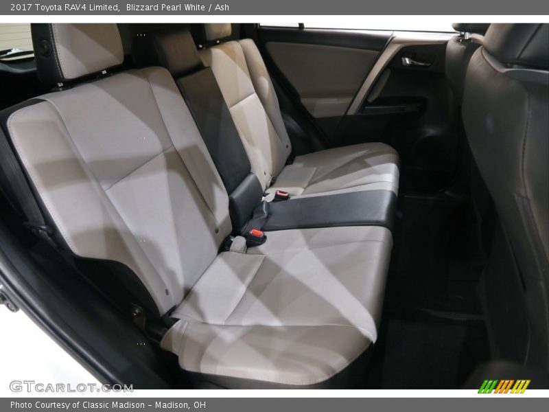 Blizzard Pearl White / Ash 2017 Toyota RAV4 Limited
