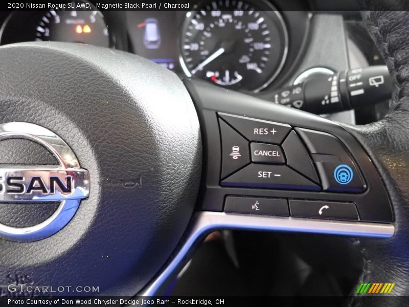 Magnetic Black Pearl / Charcoal 2020 Nissan Rogue SL AWD