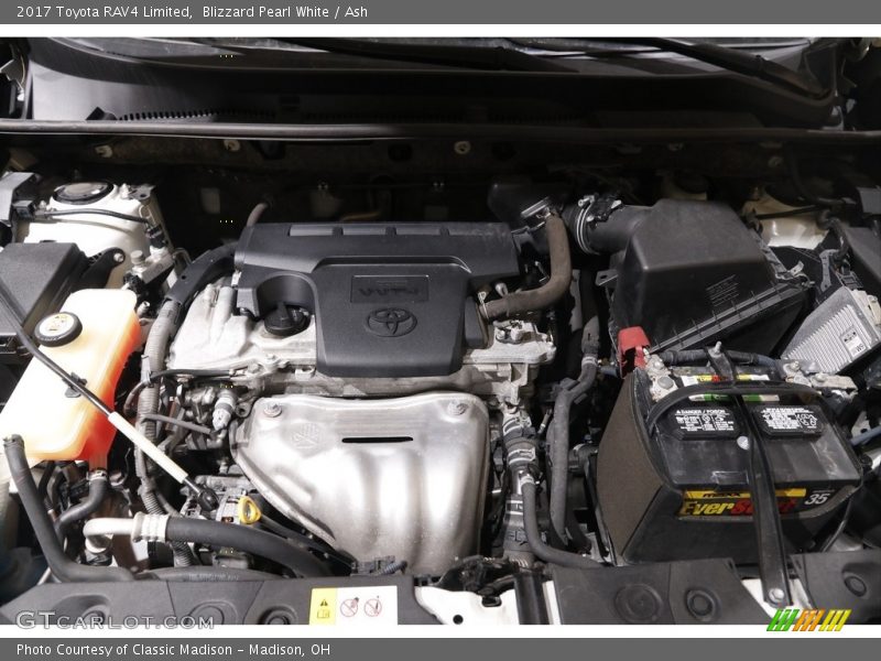  2017 RAV4 Limited Engine - 2.5 Liter DOHC 16-Valve Dual VVT-i 4 Cylinder