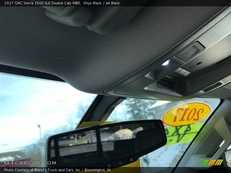 Onyx Black / Jet Black 2017 GMC Sierra 1500 SLE Double Cab 4WD