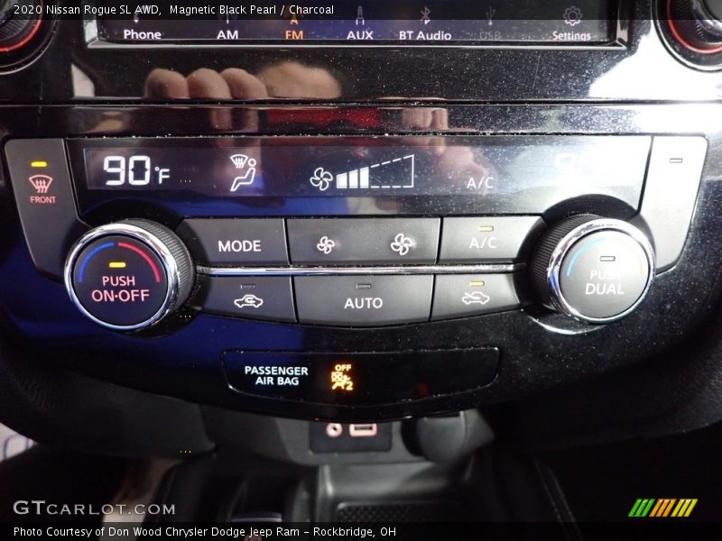 Magnetic Black Pearl / Charcoal 2020 Nissan Rogue SL AWD