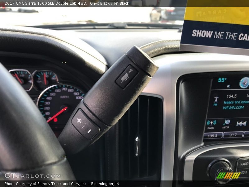 Onyx Black / Jet Black 2017 GMC Sierra 1500 SLE Double Cab 4WD