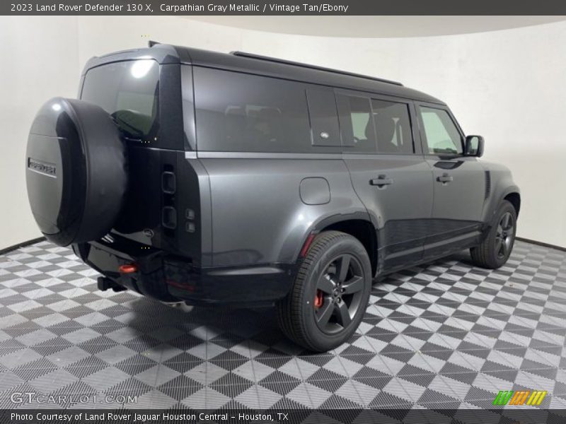 Carpathian Gray Metallic / Vintage Tan/Ebony 2023 Land Rover Defender 130 X