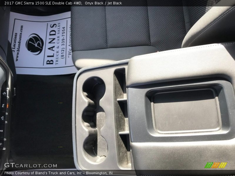 Onyx Black / Jet Black 2017 GMC Sierra 1500 SLE Double Cab 4WD
