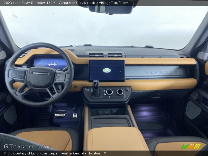 Carpathian Gray Metallic / Vintage Tan/Ebony 2023 Land Rover Defender 130 X