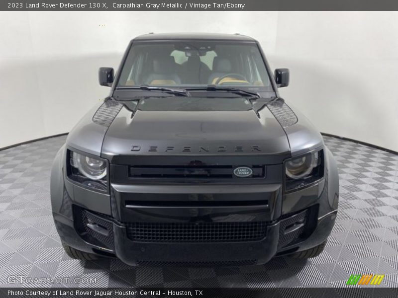 Carpathian Gray Metallic / Vintage Tan/Ebony 2023 Land Rover Defender 130 X