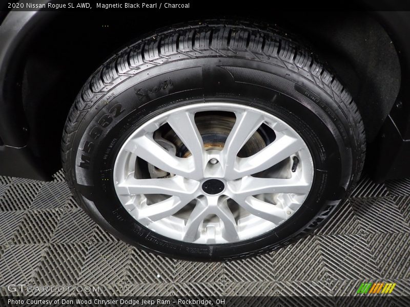 Magnetic Black Pearl / Charcoal 2020 Nissan Rogue SL AWD