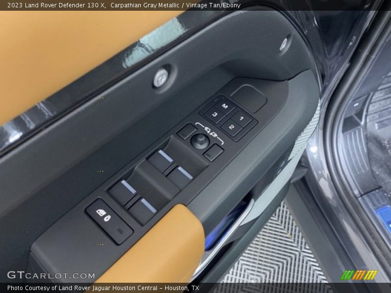 Carpathian Gray Metallic / Vintage Tan/Ebony 2023 Land Rover Defender 130 X