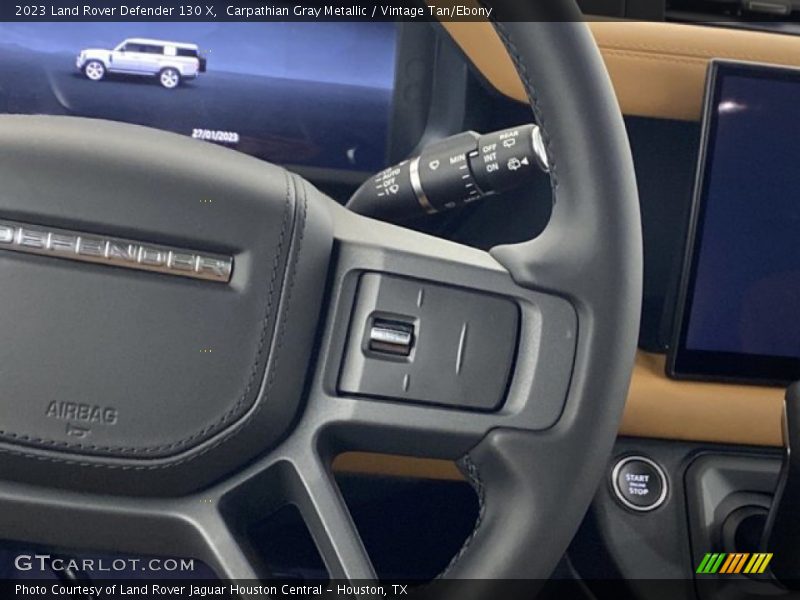 Carpathian Gray Metallic / Vintage Tan/Ebony 2023 Land Rover Defender 130 X