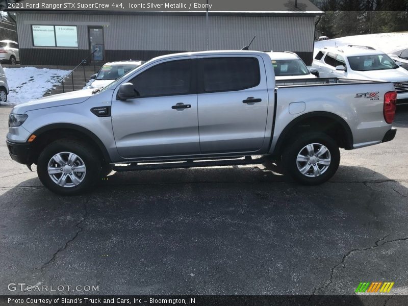 Iconic Silver Metallic / Ebony 2021 Ford Ranger STX SuperCrew 4x4